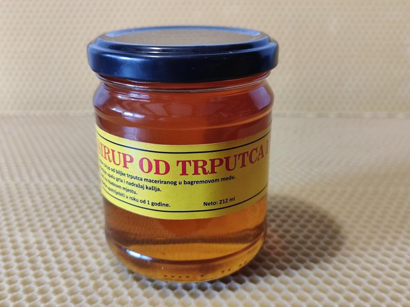 Sirup od trputca i meda (bez šećera)